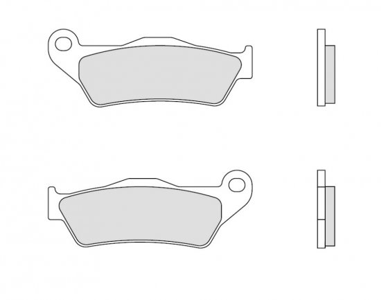 Brzdové obloženie BREMBO 07BB04TT