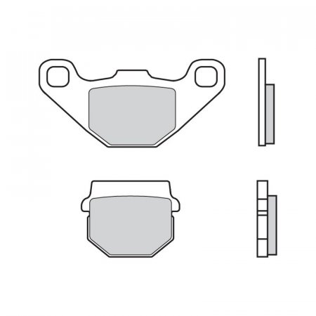 Brzdové obloženie BREMBO 07KA07SX