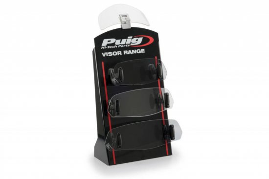 Visors display PUIG čierna pre YAMAHA WR 250