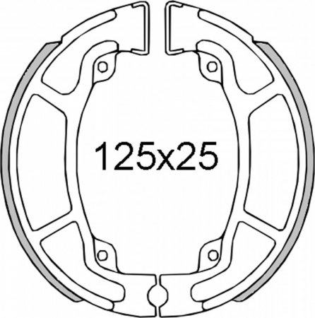 Brzdové čeľuste RMS 225120471