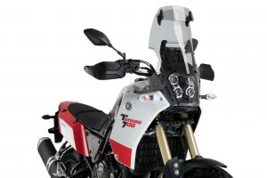 Plexi na motorku PUIG TOURING PLUS WITH VISOR dymové