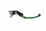 Adjustable folding lever ACCOSSATO aluminium, master cylinder zelená