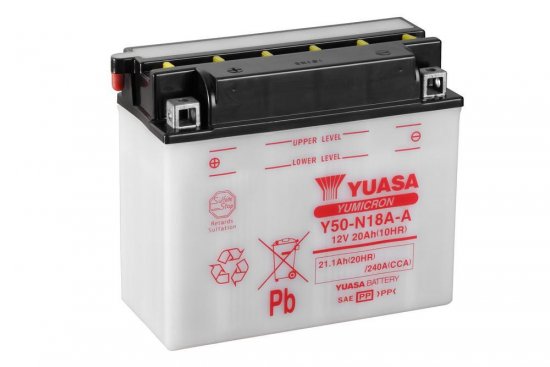 Yumicron battery NO ACID YUASA pre HONDA VF 1100 C (1983-1986)