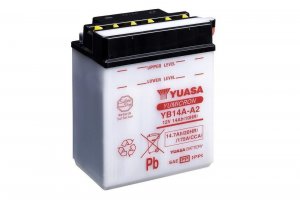 Yumicron battery with acid YUASA