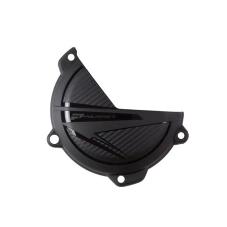 Clutch Cover protector POLISPORT 8499000001 PERFORMANCE čierna