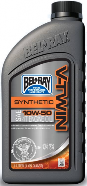 Motorový olej Bel-Ray V-TWIN SYNTHETIC 10W-50 1 l