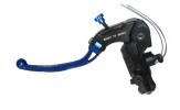 Clutch master cylinder ready to brake ACCOSSATO 16x18 with blue folding lever (nut + lever)