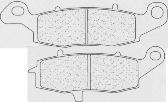 Brzdové obloženie CL BRAKES 2384 RX3