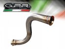 Decat pipe GPR KTM.91.DEC Brushed Stainless steel