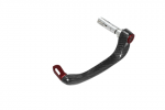 Lever guard ACCOSSATO with red eyelet and insert left, carbon