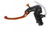 Clutch master cylinder ready to brake ACCOSSATO 16x18 with orange folding lever (nut + lever)