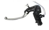 Clutch master cylinder ready to brake ACCOSSATO 16x16 with silver folding lever (nut + lever)