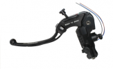 Clutch master cylinder ready to brake ACCOSSATO 16x18 with black folding lever (nut + lever)