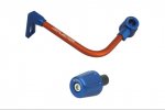 Lever guard ACCOSSATO with orange hose and joint left, aluminium