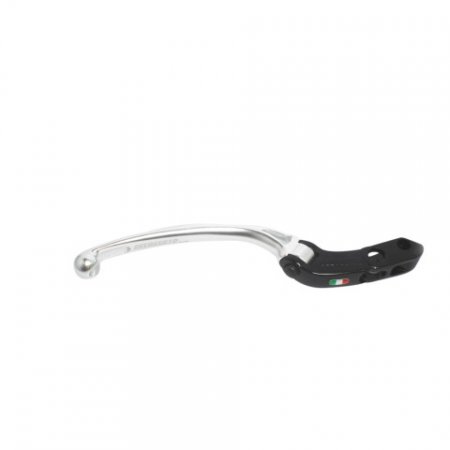 Brake lever ACCOSSATO aluminium, master cylinder strieborná