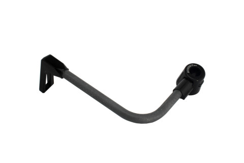 Lever guard ACCOSSATO with black hose and joint left, carbon