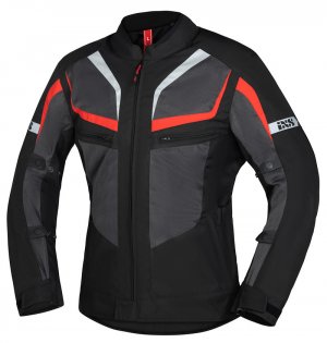 Bunda Tour iXS GERONA-AIR 1.0 čierno-šedo-červené 4XL