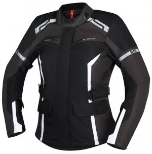 Tour women's jacket iXS EVANS-ST 2.0 šedo-čierno-biela DXL