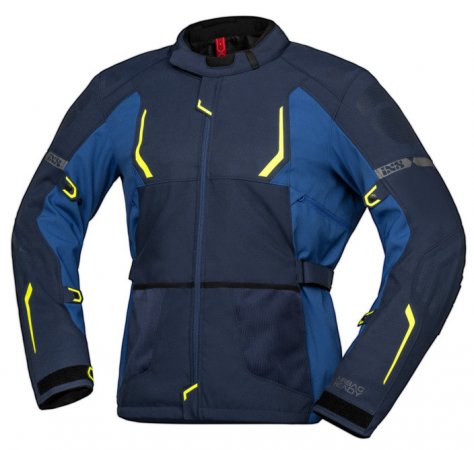 Bunda Tour iXS X56054 LENNOX-ST+ blue-light blue-neon yellow 3XL