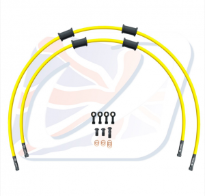 CROSSOVER-predok-sada Venhill HON-6025FB-YE POWERHOSEPLUS (2 hadice v sade) žlté hadice čierne koncovky