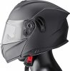 Flip up helmet GMS ZG13601 APERIO čierna matná S