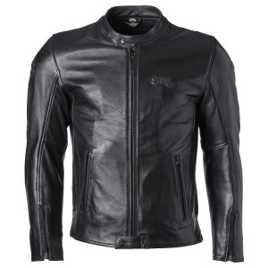 Leather jacket GMS THE ROLAND STONES čierna 7XL